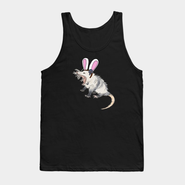 Easter Opossum Tank Top by Hennamorphosis